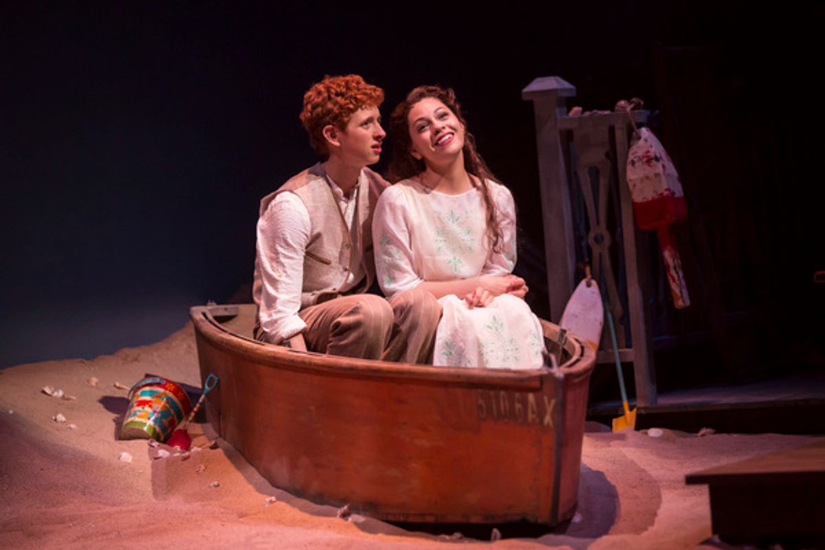 Niall Cunningham (Richard Miller) and Ayssette MuÃ±oz (Muriel McComber) in Eugene Oâ€™Neillâ€™s Ah, Wilderness!, directed by Steve Scott  at Goodman Theatre at 