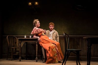 Niall Cunningham (Richard Miller) and Amanda Drinkall (Belle) in Eugene Oâ€™Neil Photo