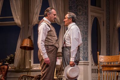 Randall Newsome (Nat Miller) and Ricardo Gutierrez (David McComber) in Eugene Oâ€® Photo