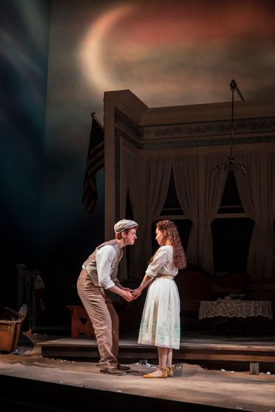Niall Cunningham (Richard Miller) and Ayssette MuÃ±oz (Muriel McComber) in Eugene O Photo