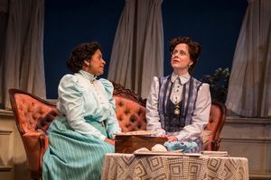 Ora Jones (Essie Miller) and Kate Fry (Lily Miller) in Eugene O’Neill’s Ah, Wilderness! @ BroadwayWorld Ora Jones (Essie Miller) and Kate Fry (Lily Miller) in Eugene O’Neill’s Photo