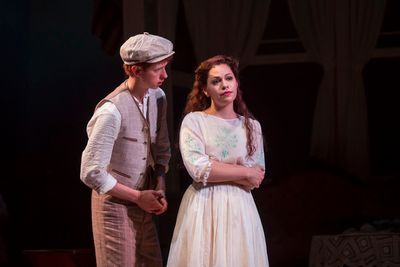 Niall Cunningham (Richard Miller) and Rochelle Therrien (Mildred Miller) in Eugene O® Photo