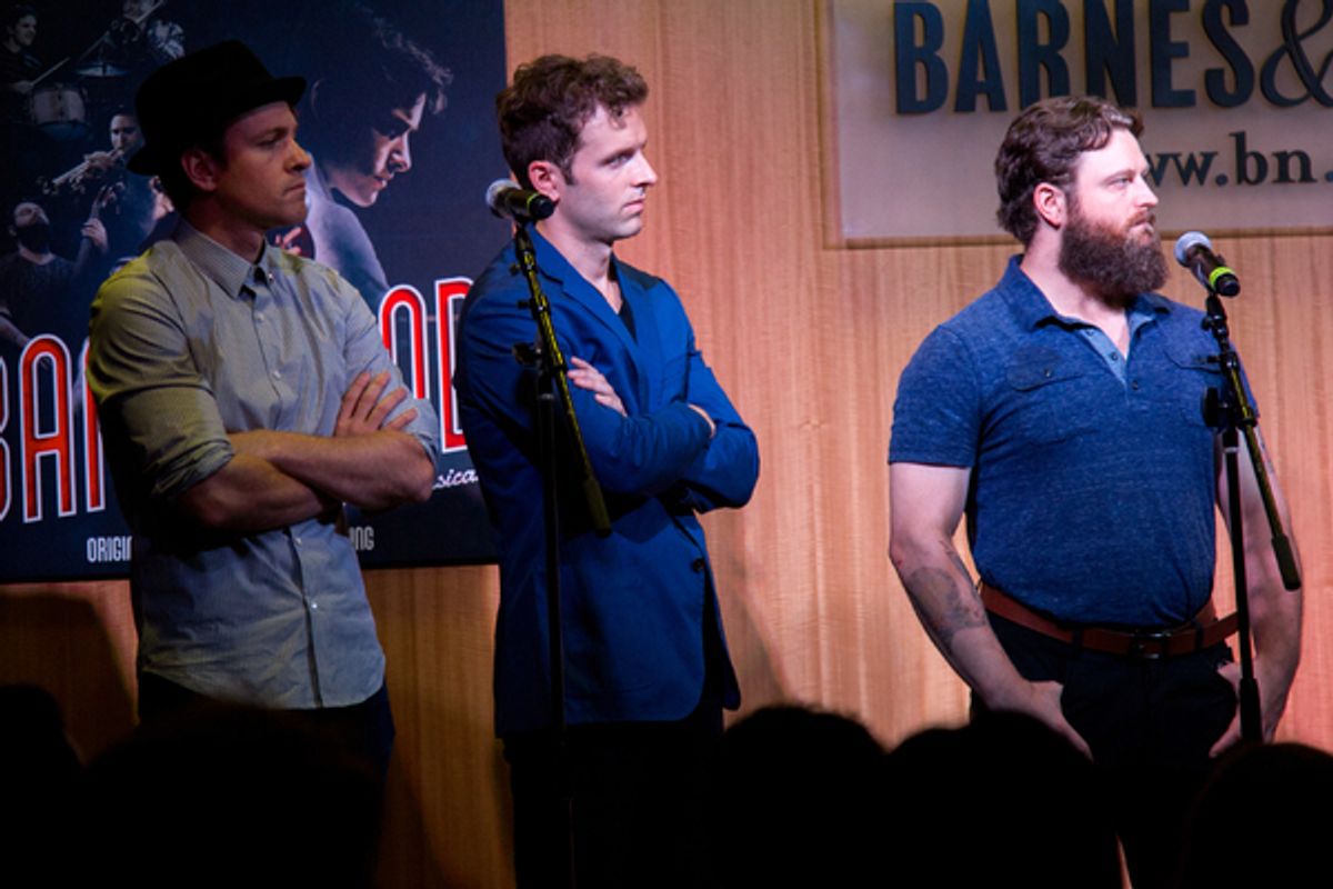 Geoff Packard, Joe Carroll, Brandon James Ellis at 