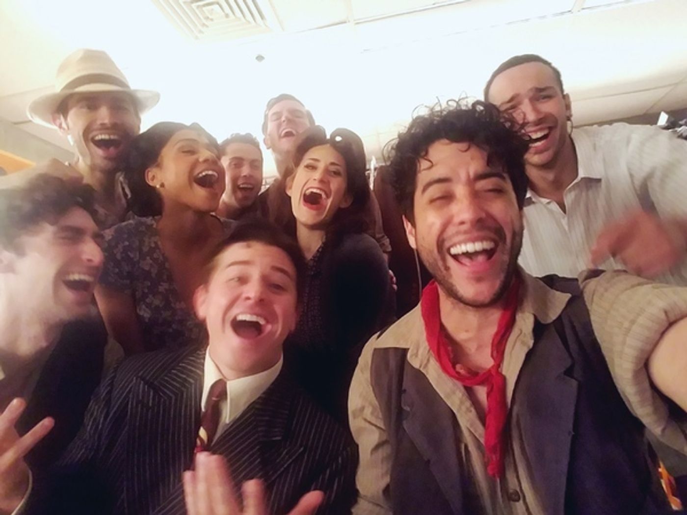 Photo Flash: GROUNDHOG DAY Chills Before Act Two and More Saturday Intermission Pics!  Image