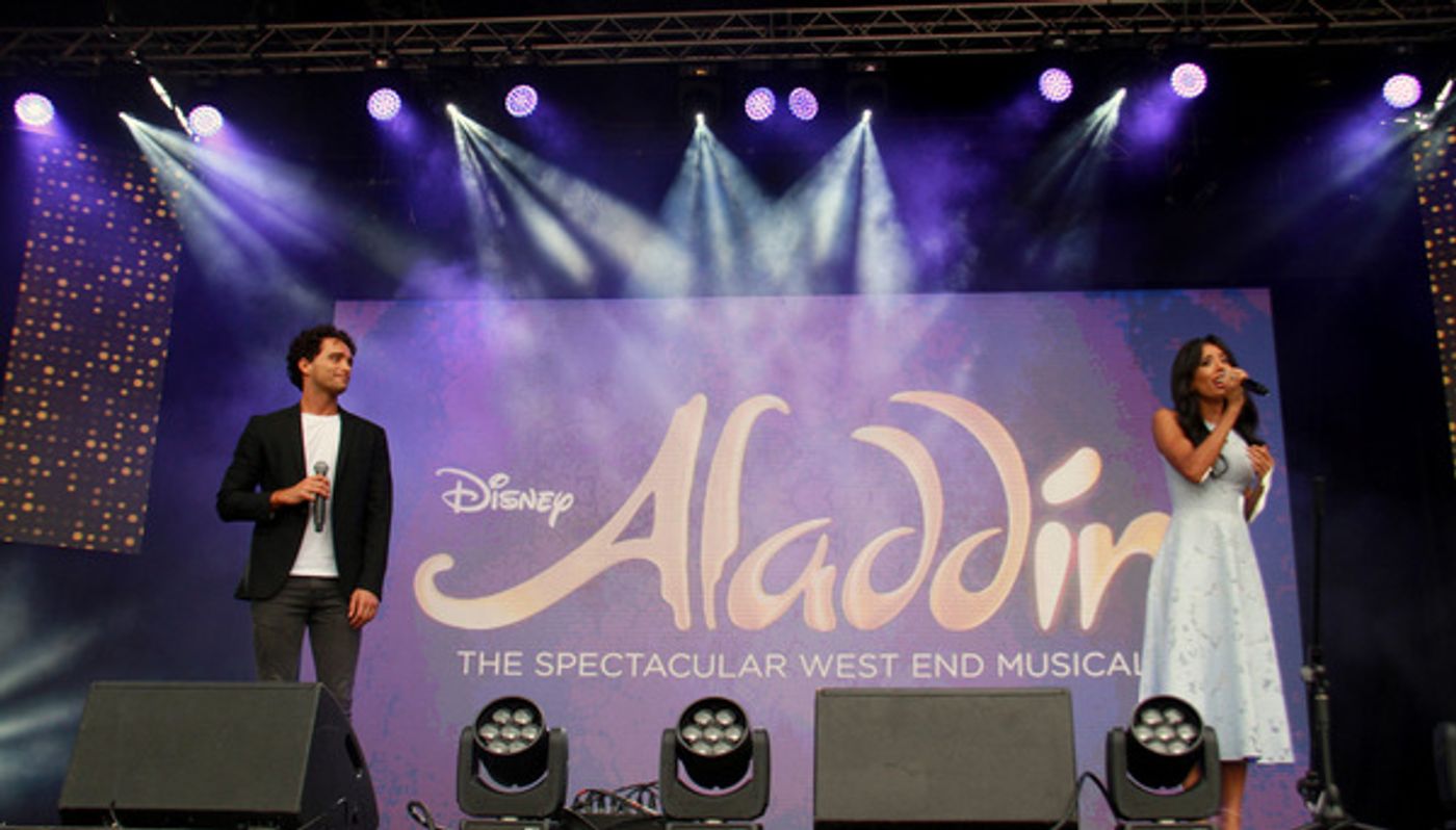 Photo Flash: ALADDIN and ON THE TOWN Take On West End Live  Image