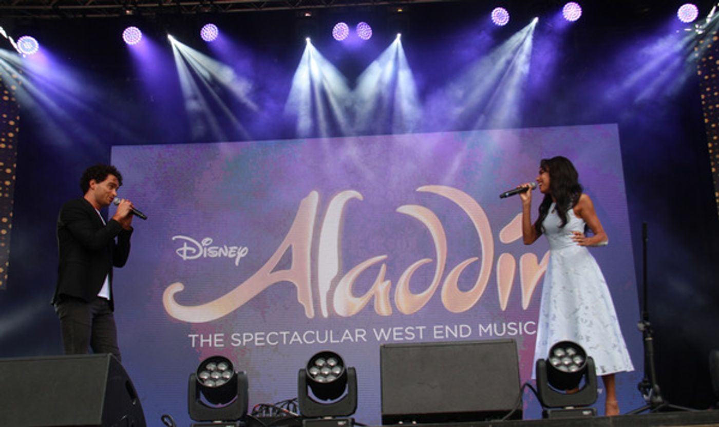 Photo Flash: ALADDIN and ON THE TOWN Take On West End Live  Image