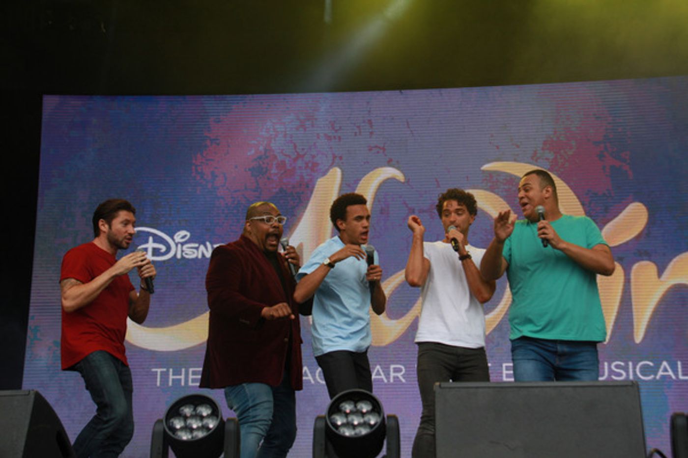 Photo Flash: ALADDIN and ON THE TOWN Take On West End Live  Image