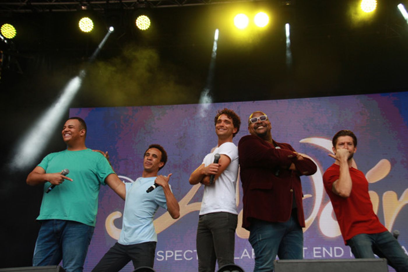 Photo Flash: ALADDIN and ON THE TOWN Take On West End Live  Image