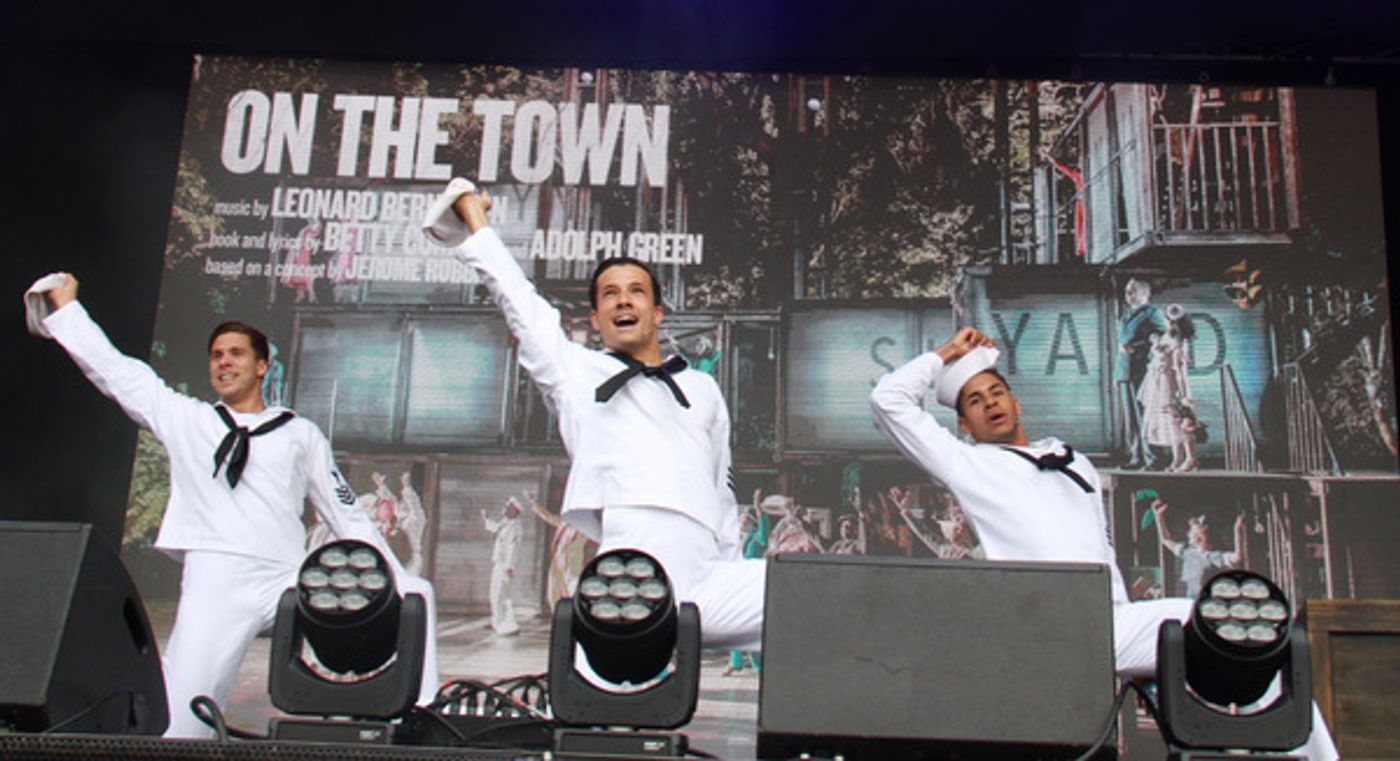 Photo Flash: ALADDIN and ON THE TOWN Take On West End Live  Image