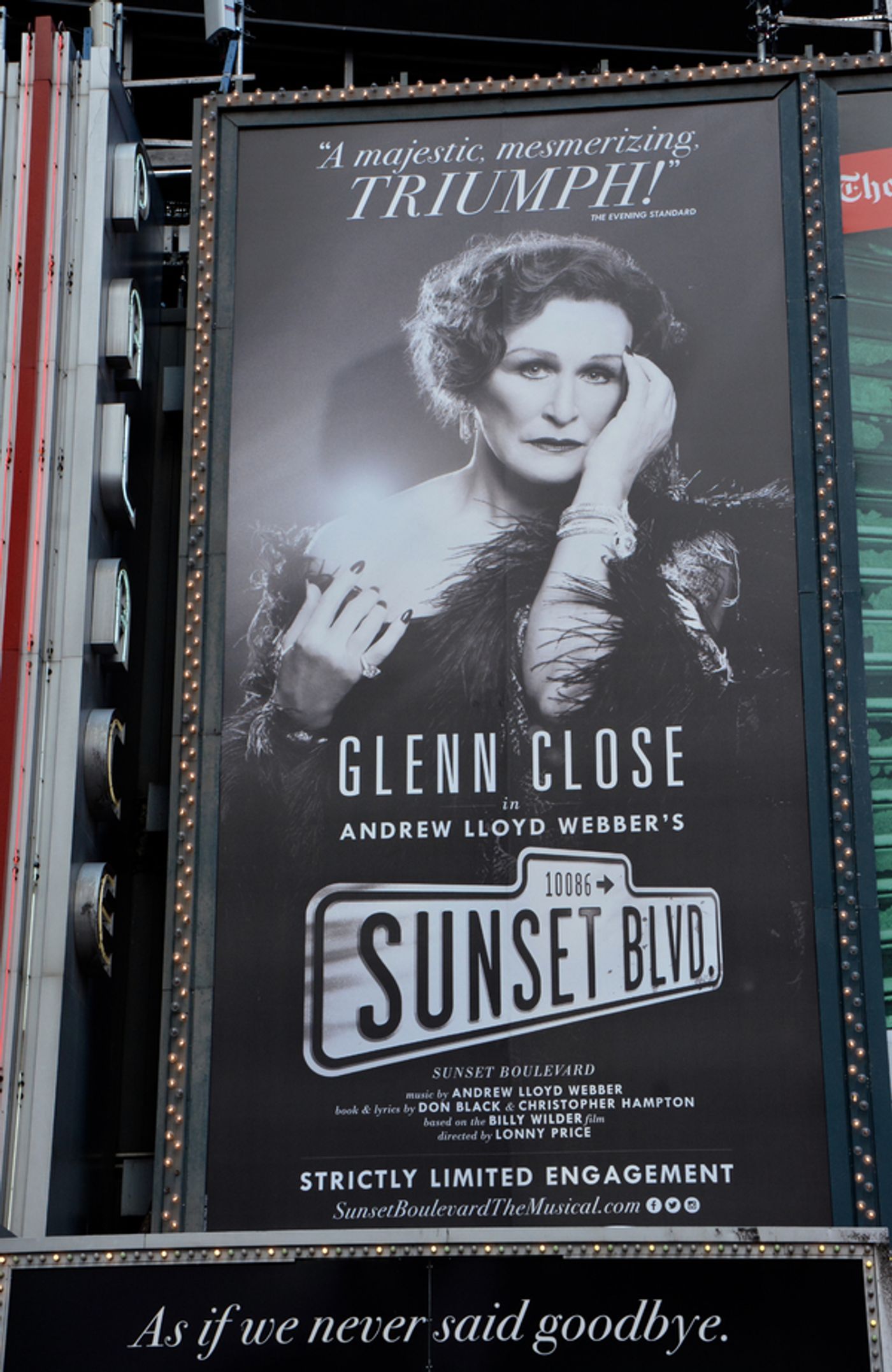 Photo Coverage: Glenn Close Takes Final Curtain Call as SUNSET BOULEVARD Closes on Broadway  Image