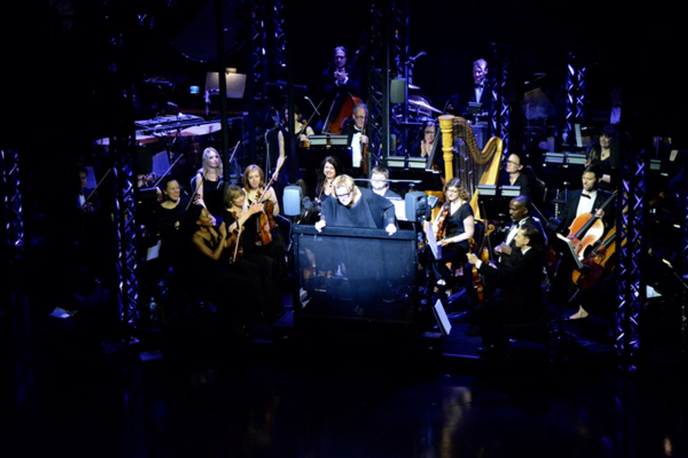 Photo Coverage: Glenn Close Takes Final Curtain Call as SUNSET BOULEVARD Closes on Broadway  Image