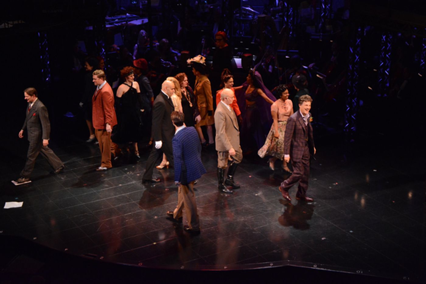 Photo Coverage: Glenn Close Takes Final Curtain Call as SUNSET BOULEVARD Closes on Broadway  Image