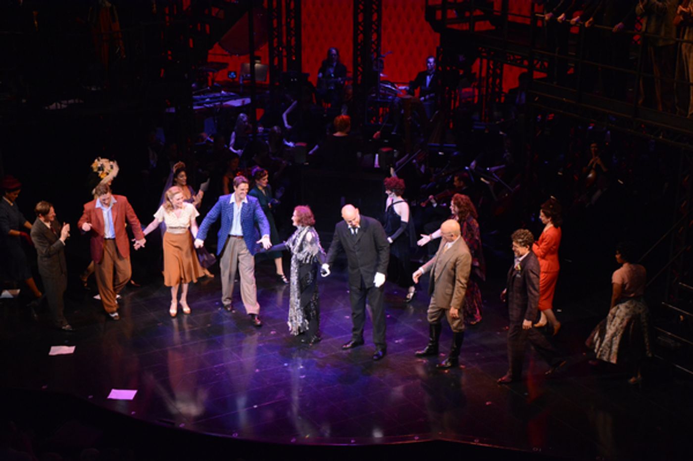 Photo Coverage: Glenn Close Takes Final Curtain Call as SUNSET BOULEVARD Closes on Broadway  Image