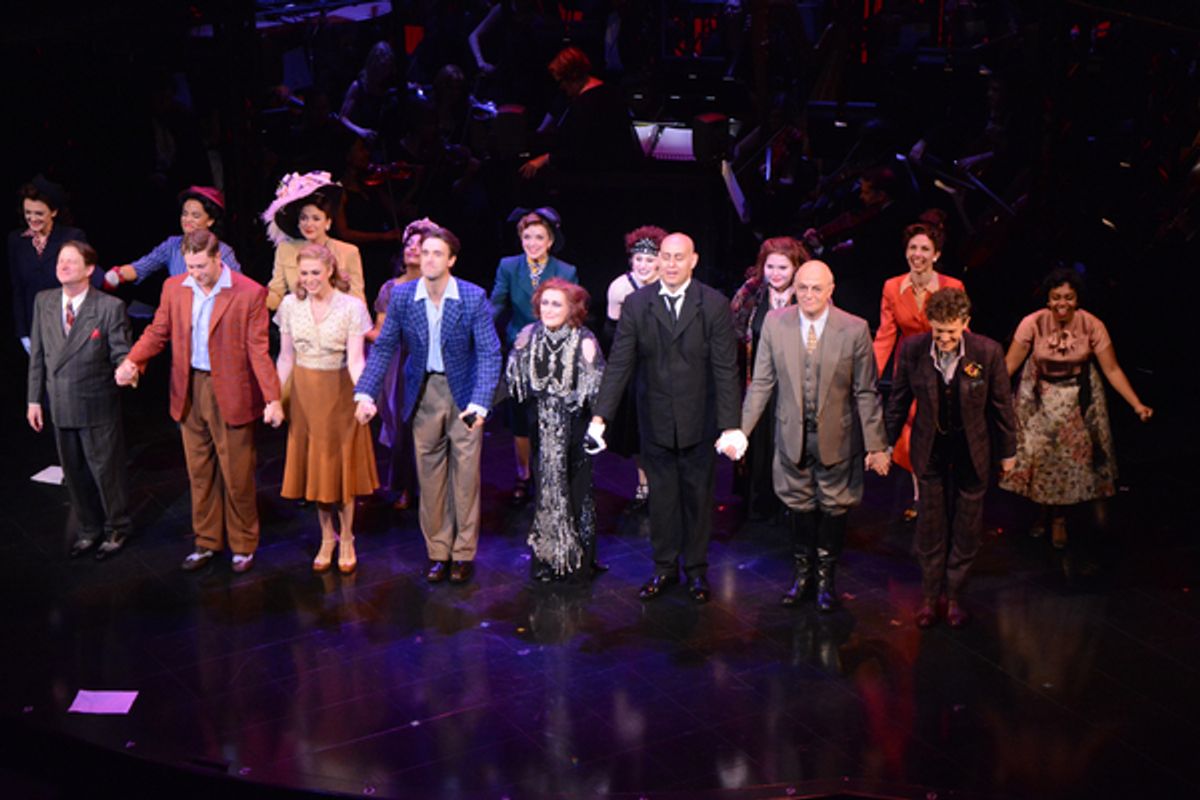 Siobhan Dillon, Michael Xavier, Glenn Close, Fred Johanson and the Cast at 