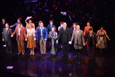 Siobhan Dillon, Michael Xavier, Glenn Close, Fred Johanson and the Cast Photo