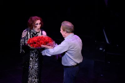 Glenn Close and Andrew Lloyd Webber Photo