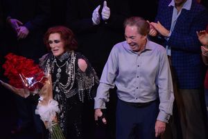 Glenn Close and Andrew Lloyd Webber @ BroadwayWorld Glenn Close and Andrew Lloyd Webber Photo