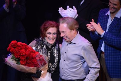 Glenn Close and Andrew Lloyd Webber Photo
