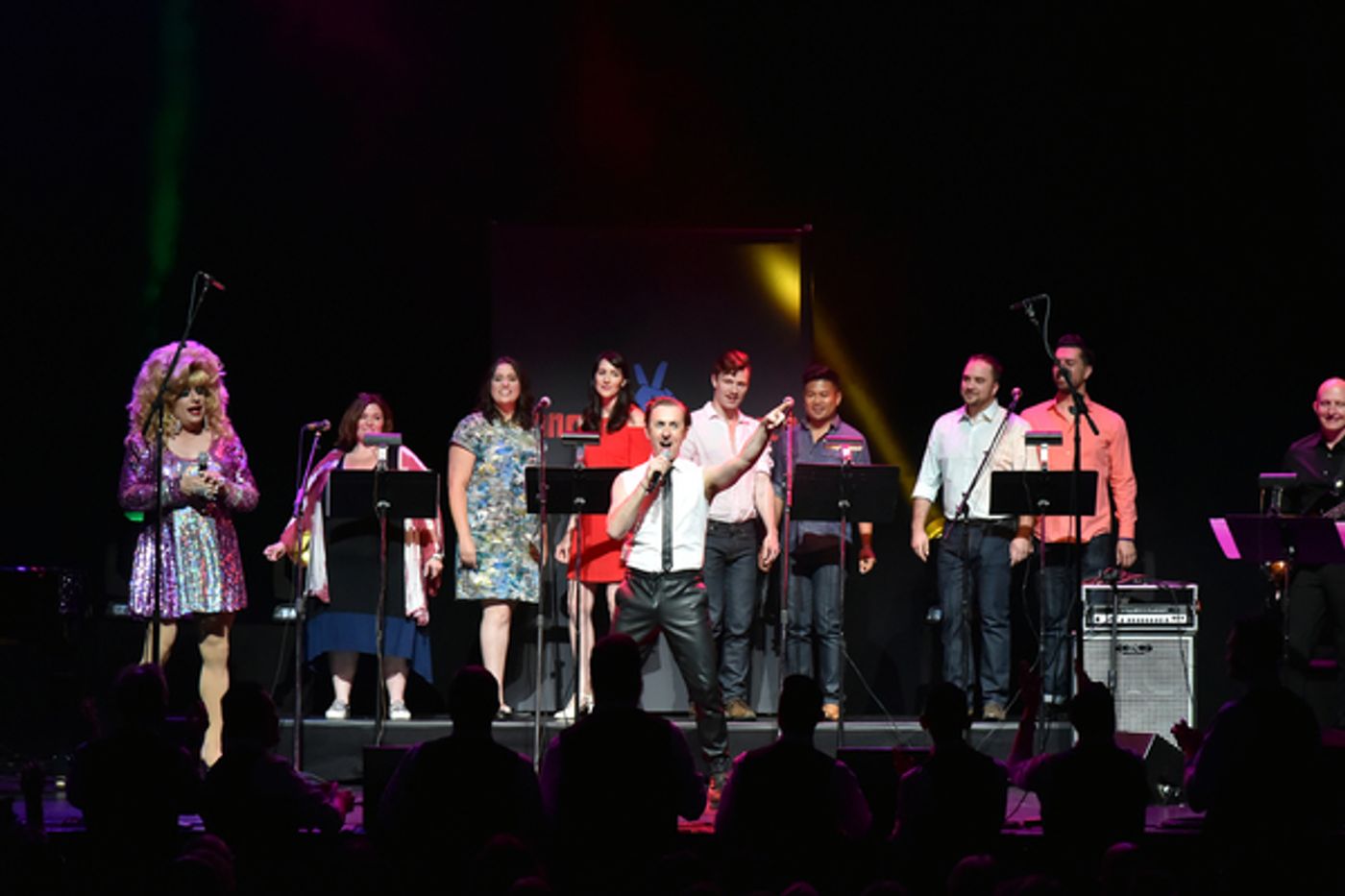 Photo Flash: Alan Cumming, Jane Lynch, Faith Prince and More Onstage in CONCERT FOR AMERICA at the Curran  Image