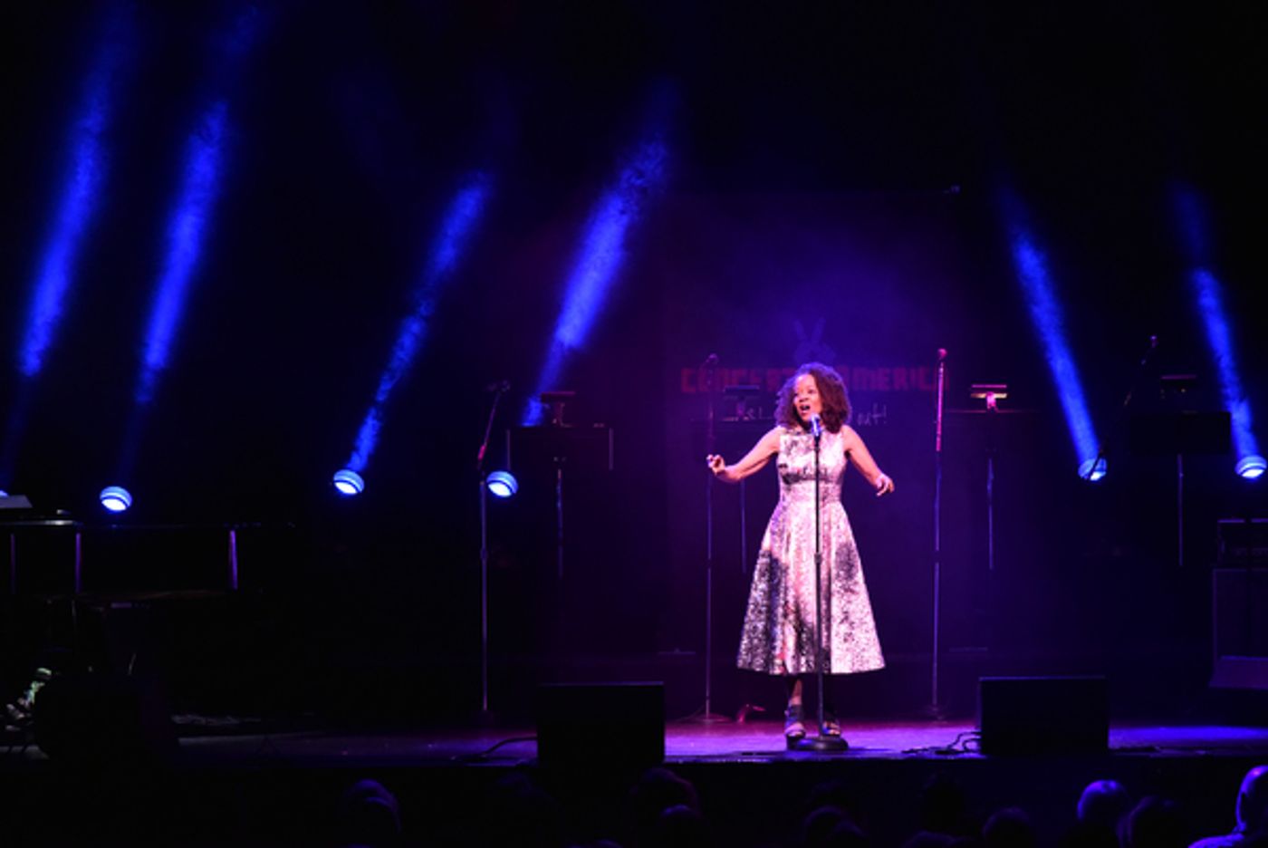 Photo Flash: Alan Cumming, Jane Lynch, Faith Prince and More Onstage in CONCERT FOR AMERICA at the Curran  Image