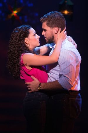Ana Villafañe as Gloria Estefan and Josh Segarra as Emilio Estefan, Original Broadway Cast of ON YOUR FEET! © Matthew Murphy
@ BroadwayWorld Ana Villafañe as Gloria Estefan and Josh Segarra as Emilio Estefan, Original Broad Photo
