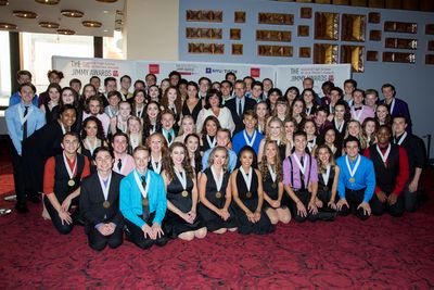 The 2017 Jimmy Awards Nominees with Kiesha Lalama, Charlotte St. Martin, and Van Kapl Photo