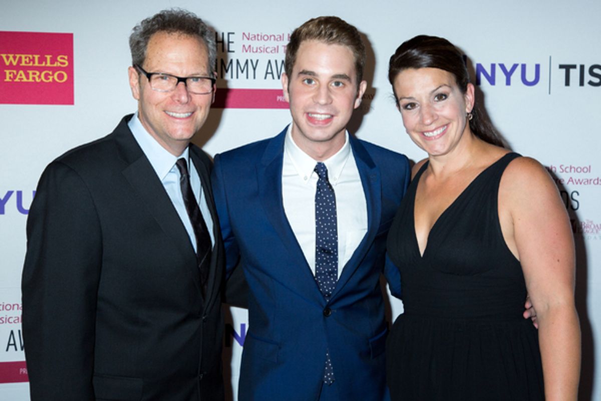 Van Kaplan, Ben Platt, Kiesha Lalama at 
