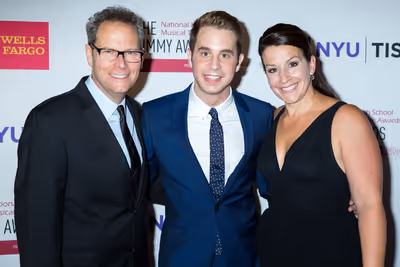 Van Kaplan, Ben Platt, Kiesha Lalama Photo
