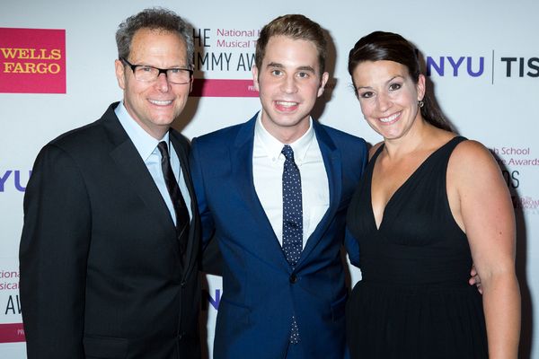 Van Kaplan, Ben Platt, Kiesha Lalama Photo