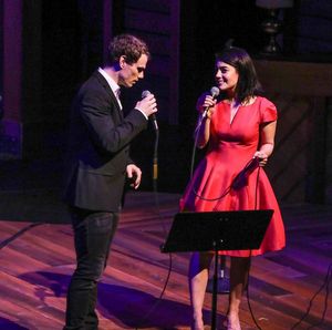 Jay Armstrong Johnson & Meghan Picerno @ BroadwayWorld Jay Armstrong Johnson & Meghan Picerno Photo