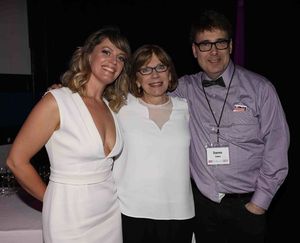 Elizabeth Stanley, Julianne Boyd, Darren Cohen Photo