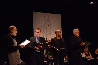 Robert Zukerman, Bradford Cover, Darius de Haas and Tony Sheldon Photo