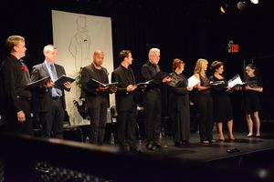 Stephen T. Shore, Bradford Cover, Darius de Haas, Richard Gallagher, Tony Sheldon, Cynthia Darlow, Kelly McAndrew, Rachel Botchan and Kiberly Immanuel @ BroadwayWorld Stephen T. Shore, Bradford Cover, Darius de Haas, Richard Gallagher, Tony Sheldon, Cy Photo