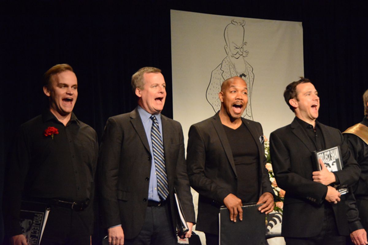 Stephen T. Shore, Bradford Cover, Darius de Haas and Richard Gallagher at 