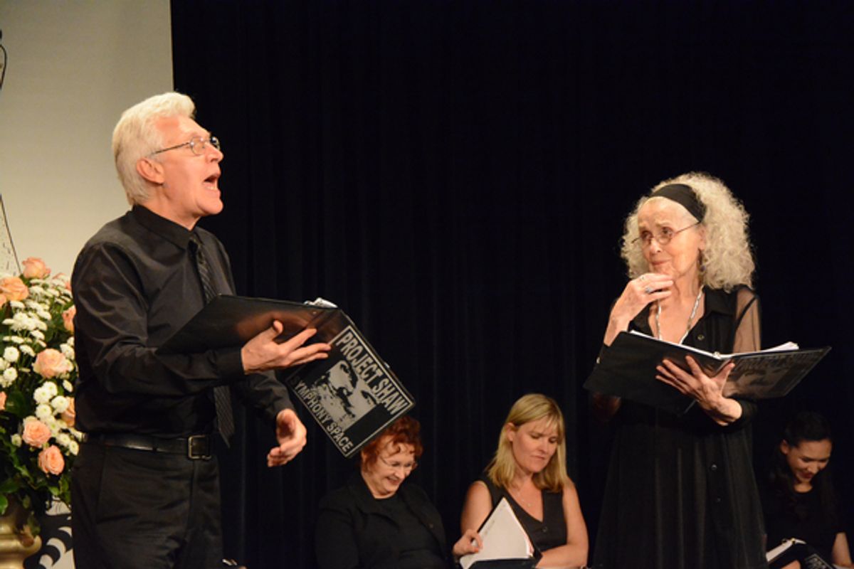 Tony Sheldon and Mary Beth Peil at 