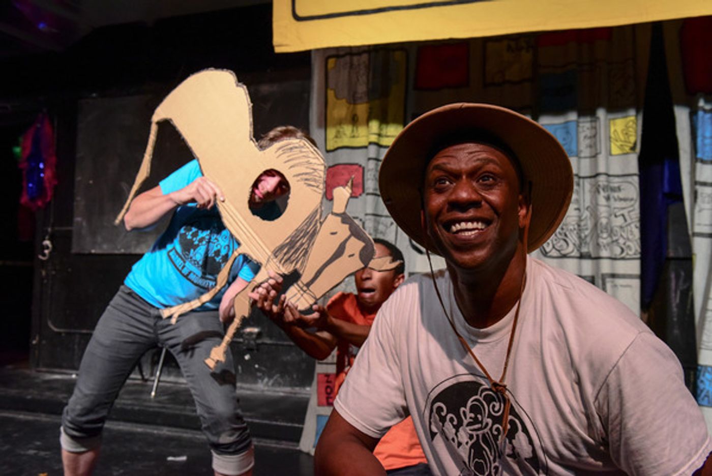 Photo Flash: First Look at Barrel of Monkeys' THAT'S WEIRD, GRANDMA: ATTACK OF THE PHANTOM BBQ  Image