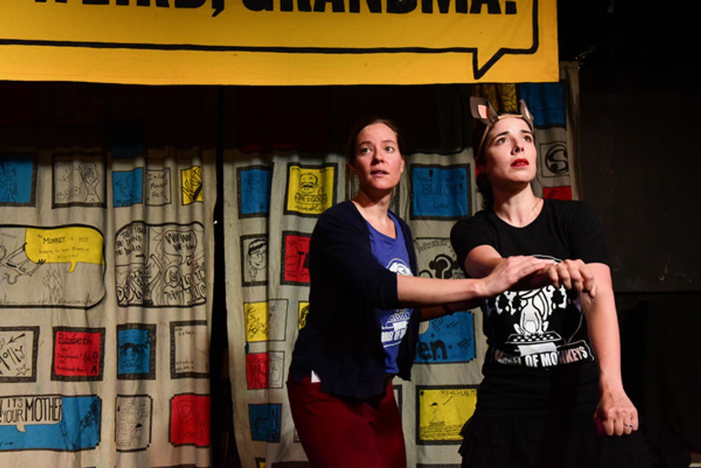 Photo Flash: First Look at Barrel of Monkeys' THAT'S WEIRD, GRANDMA: ATTACK OF THE PHANTOM BBQ  Image