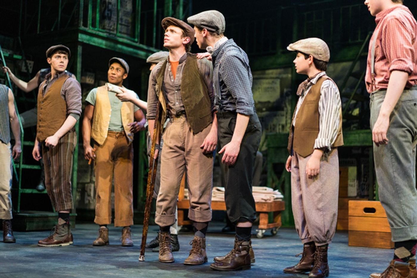 Photo Flash: Fulton Theatre Seizes the Day with Disney's NEWSIES  Image