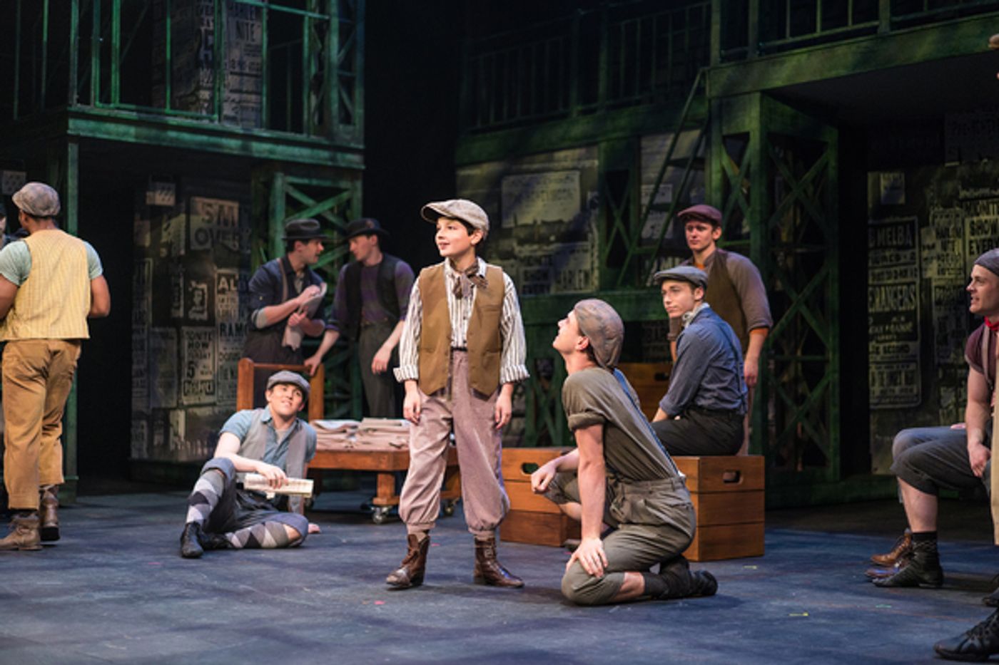 Photo Flash: Fulton Theatre Seizes the Day with Disney's NEWSIES  Image