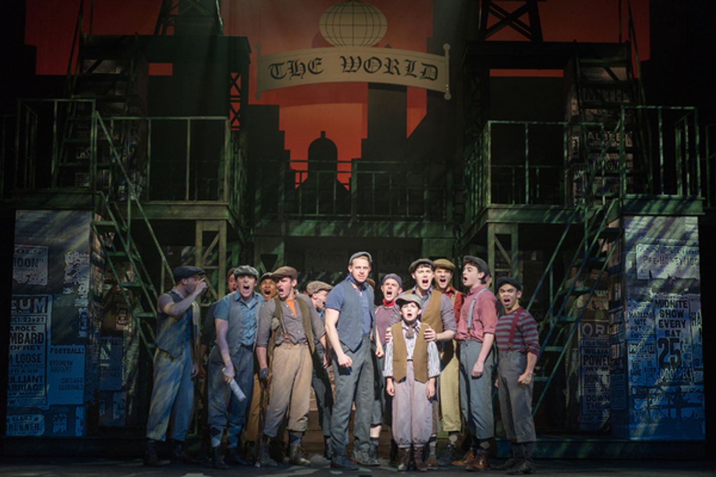 Photo Flash: Fulton Theatre Seizes the Day with Disney's NEWSIES  Image