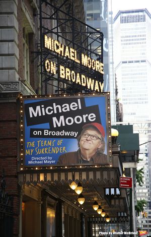"Michael Moore on Broadway: The Terms of My Surrender" Photo