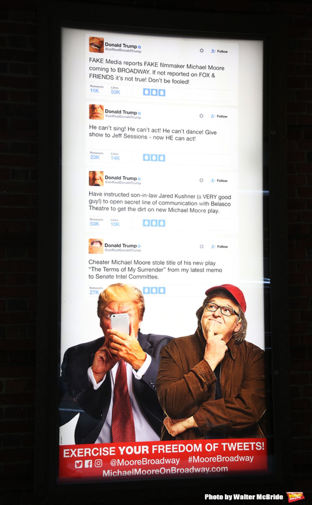 'Michael Moore on Broadway: The Terms of My Surrender' at 