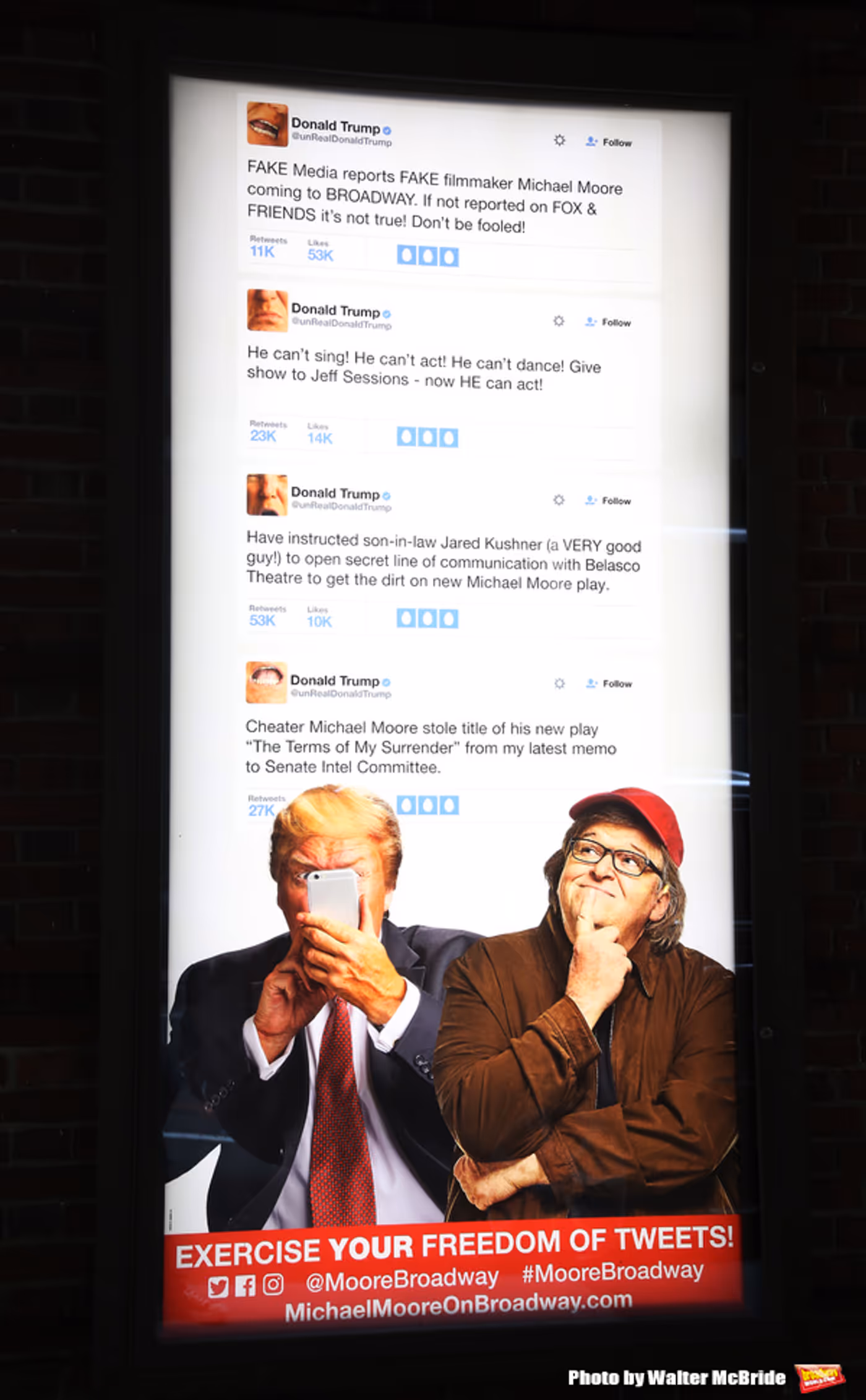 Up on the Marquee: Michael Moore's THE TERMS OF MY SURRENDER Image