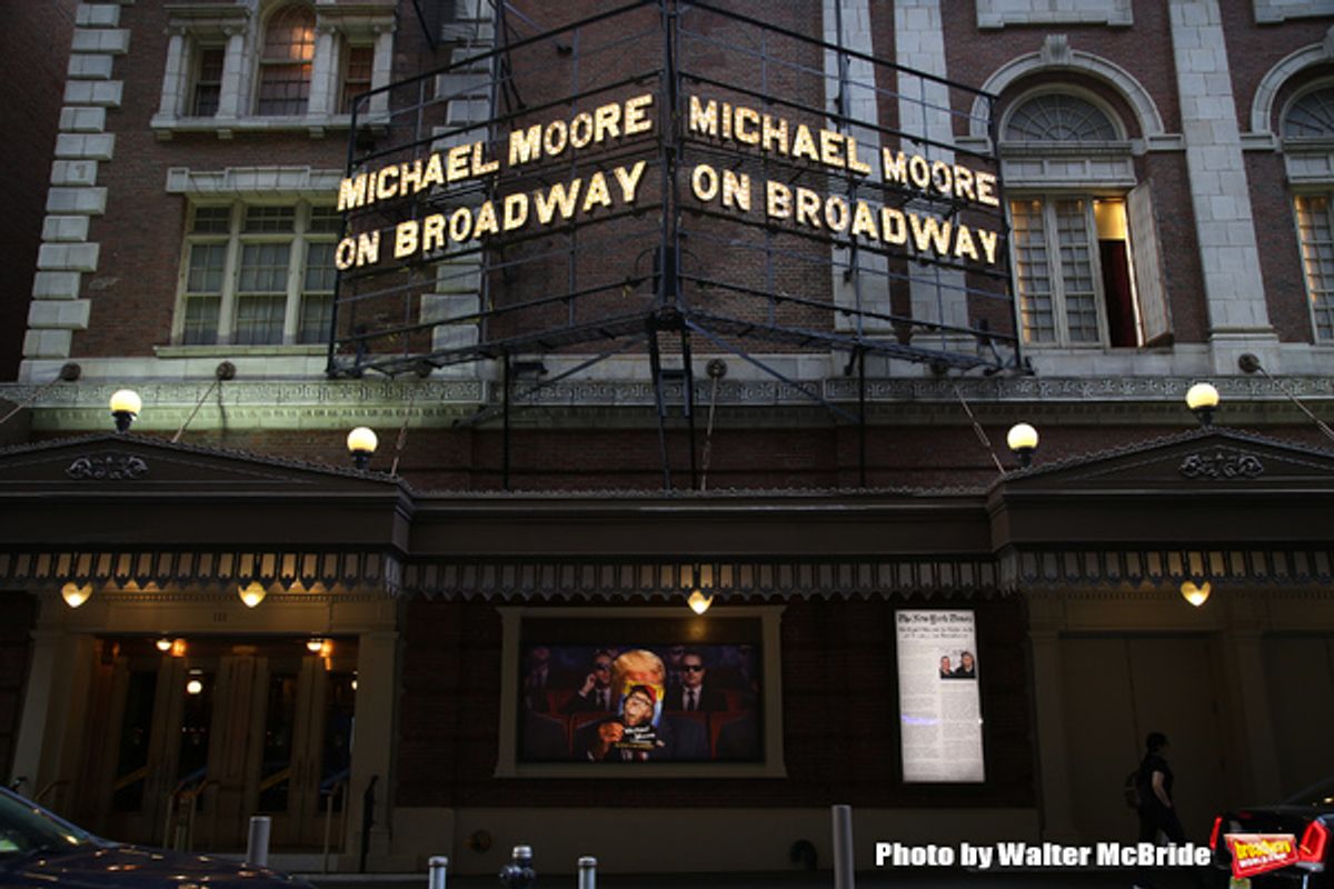 'Michael Moore on Broadway: The Terms of My Surrender' at 