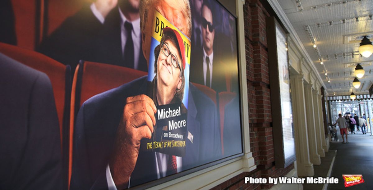 'Michael Moore on Broadway: The Terms of My Surrender' at 