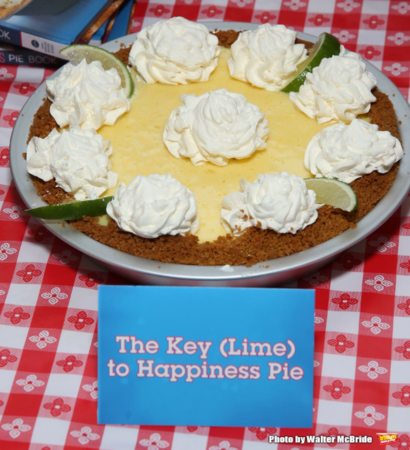 Photo Coverage: Pie Perfection- WAITRESS Cast Tastes Sweet Treats from 'Sugar, Butter, Flour: The Waitress Pie Cookbook' Photo Coverage: Pie Perfection- WAITRESS Cast Tastes Sweet Treats from 'Sugar, Butter, Flour: The Waitress Pie Cookbook' Image