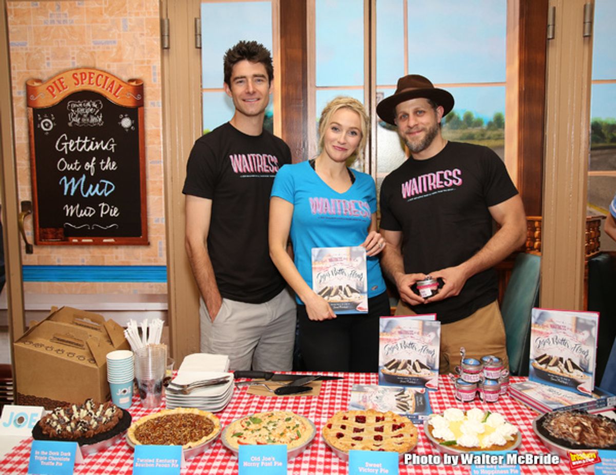 Drew Gehling, Betsy Wolfe and Joe Tippett  at 