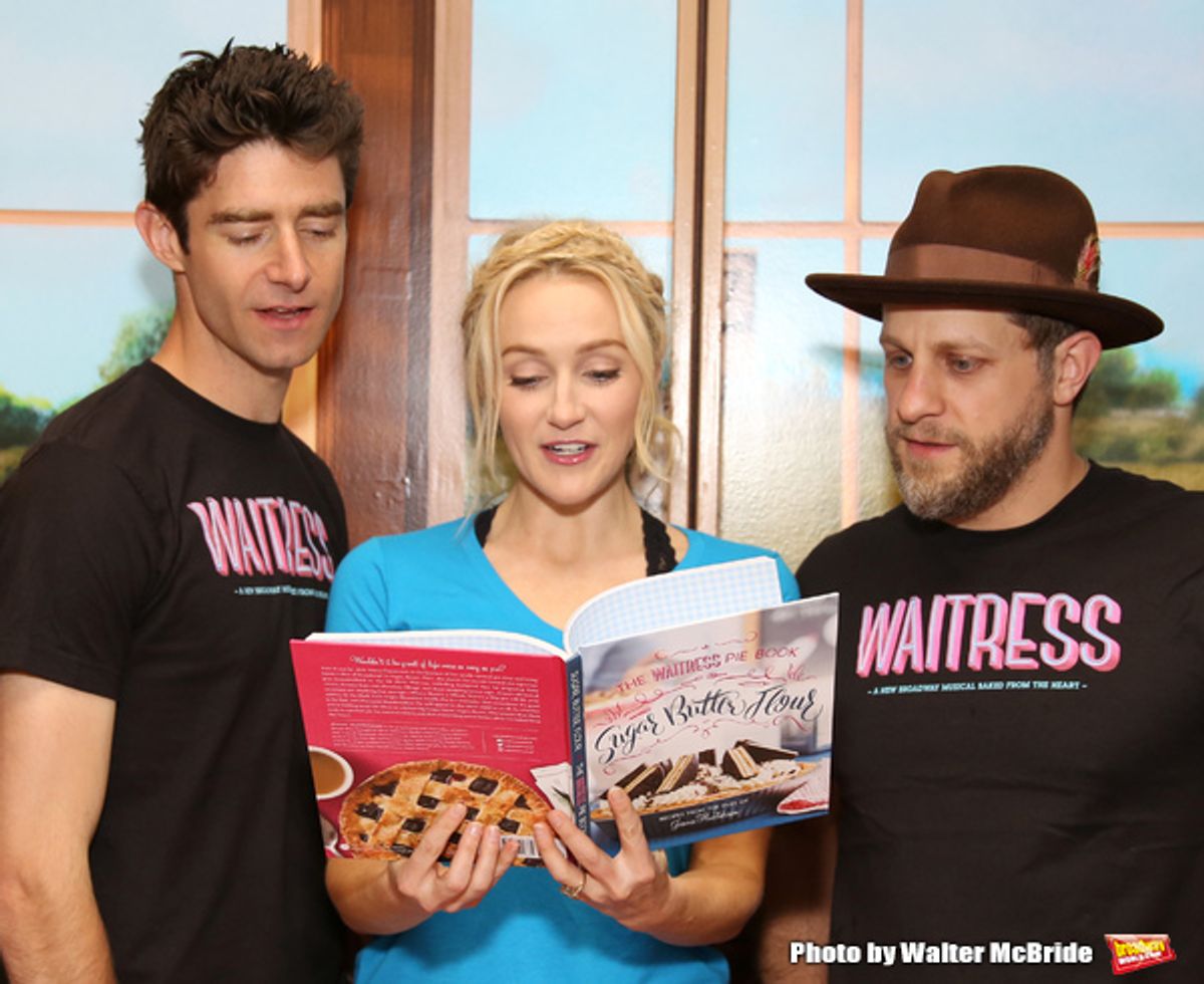 Drew Gehling, Betsy Wolfe and Joe Tippett  at 