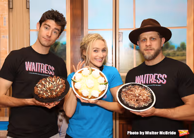 Drew Gehling, Betsy Wolfe and Joe Tippett  Photo
