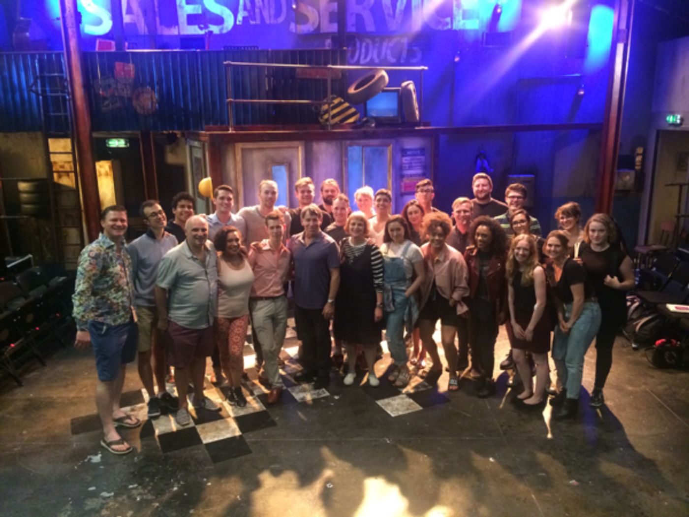 Photo Flash: Stephen Schwartz Meets the Company of WORKING at Southwark Playhouse  Image
